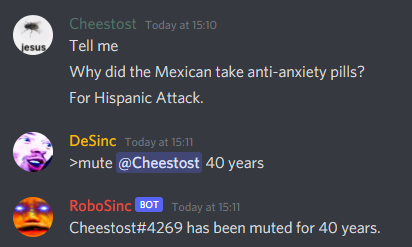 40 year mute for bad joke